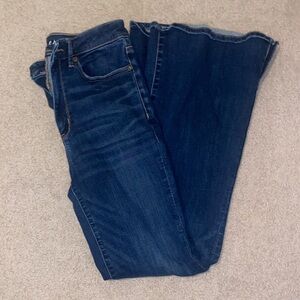 American Eagle Outfitters Dark Blue Flare Jeans